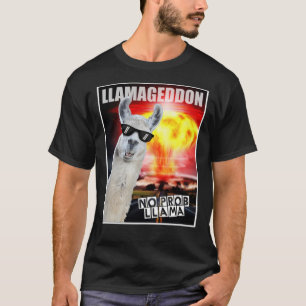 Camiseta Llamageddon - sem problemas - Funny Llama Classic