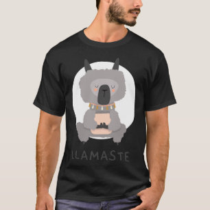 Camiseta Llamaste Namaste Ioga Lhama homens mulheres crianç