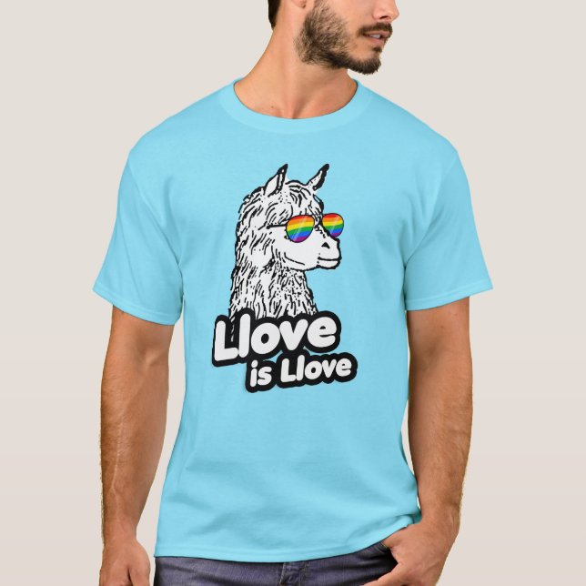 Camiseta Llame é Llame Lhama (Frente)
