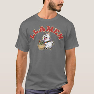Camiseta Llamen, anime japonês, Ramen Noodle, Engraçado L