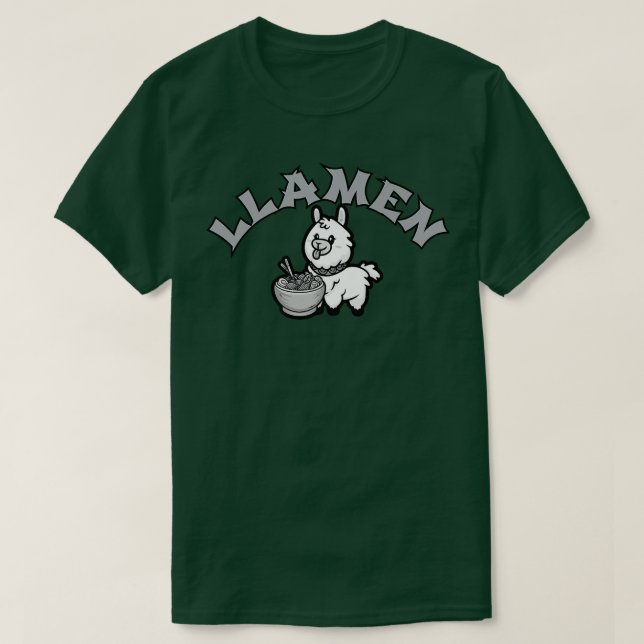 Camiseta Llamen, Cute Japanese Anime, Ramen Noodle, Funny L (Frente do Design)
