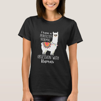 Camiseta Lllama Lovers Cute Llama Com