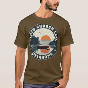 Camiseta Lloyd Church Lake Oklahoma Sunset