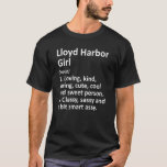Camiseta Lloyd Harbor Girl Ny New York Funny City Home Root<br><div class="desc">Lloyd Harbor Girl Ny New York Funny City Roots.</div>