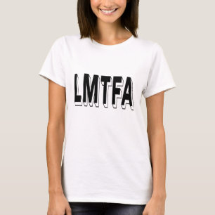 Camiseta LMTFA Deixe-me em paz