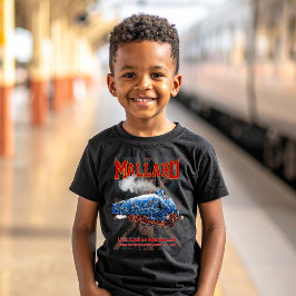 Camiseta LNER Classe A4 Mallard Locomotiva bandeira da Uniã