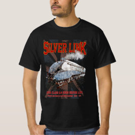 Camiseta LNER da Silver Link Classe A4 2509 Marca Locomotiv