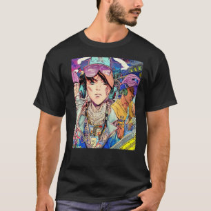 Camiseta Lo fi hip hop chillhop bate design Premium_