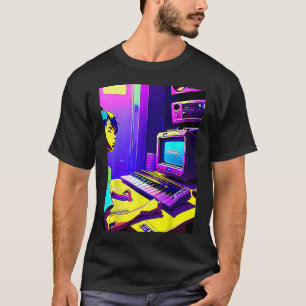 Camiseta Lo fi hip hop chillhop bate na estética
