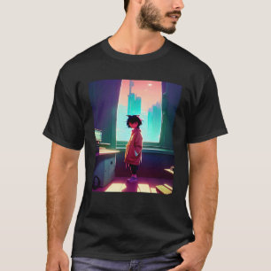 Camiseta Lo fi hip hop chillhop bate na estética