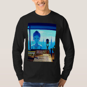 Camiseta Lo fi hip hop chillhop batidas calmas estética de 