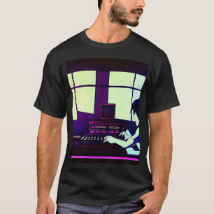 Camiseta Lo fi hip hop chillhop batidas de relaxar estética