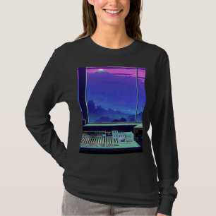 Camiseta Lo fi hip hop chillhop batidas de relaxar estética