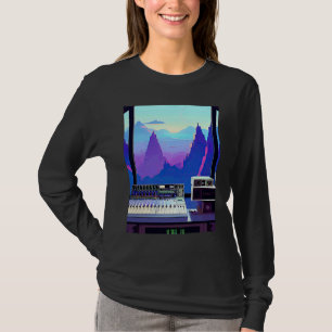 Camiseta Lo fi hip hop chillhop batidas de relaxar estética