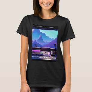Camiseta Lo fi hip hop chillhop batidas relaxantes estética