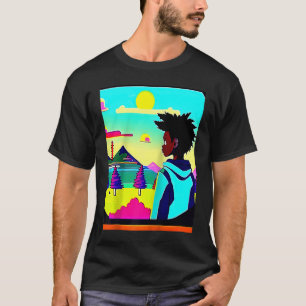 Camiseta Lo fi hip hop chillhop chill bate a estética lofi