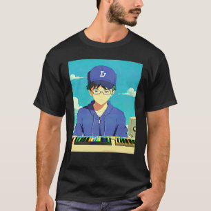 Camiseta Lo fi hip hop chillhop chill bate a estética lofi