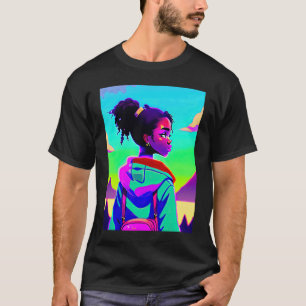 Camiseta Lo fi hip hop chillhop chill bate a estética lofi