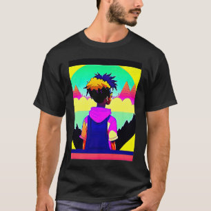 Camiseta Lo fi hip hop chillhop chill bate a estética lofi