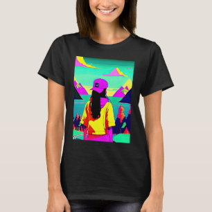 Camiseta Lo fi hip hop chillhop chill bate a estética lofi