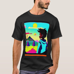 Camiseta Lo fi hip hop chillhop chill bate a estética lofi