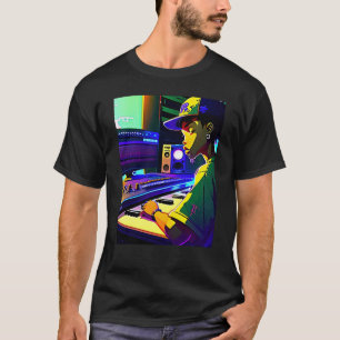 Camiseta Lo fi hip hop chillhop chill bate estética 12