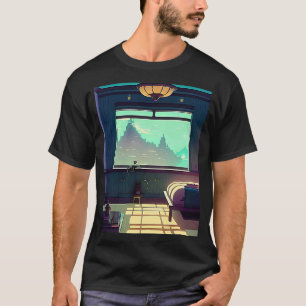 Camiseta Lo fi hip hop chillhop chill bate estética 144