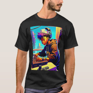 Camiseta Lo fi hip hop chillhop chill bate estética 25