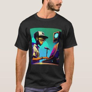 Camiseta Lo fi hip hop chillhop chill bate estética 26