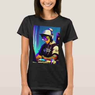 Camiseta Lo fi hip hop chillhop chill bate estética 26