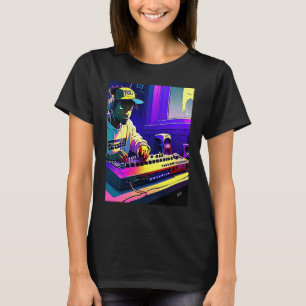 Camiseta Lo fi hip hop chillhop chill bate estética 27