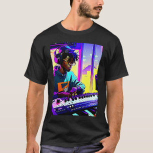 Camiseta Lo fi hip hop chillhop chill bate estética 36