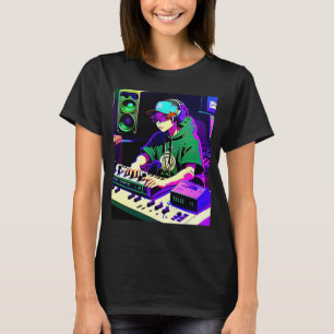 Camiseta Lo fi hip hop chillhop chill bate estética 38
