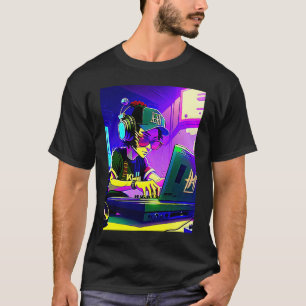 Camiseta Lo fi hip hop chillhop chill bate estética 52
