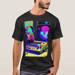 Camiseta Lo fi hip hop chillhop chill bate estética 61