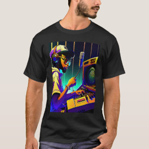 Camiseta Lo fi hip hop chillhop chill bate estética 81