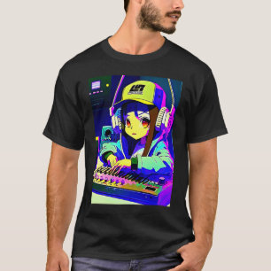 Camiseta Lo fi hip hop chillhop chill bate estética 82