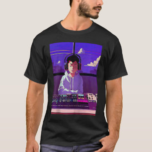 Camiseta Lo fi hip hop chillhop chill bate estética Ragl