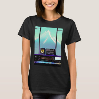 Camiseta Lo fi hip hop chillhop chill bate estúdio aestheti