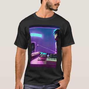 Camiseta Lo fi hip hop chillhop chill bate estúdio aestheti