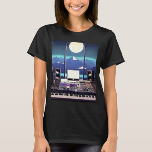 Camiseta Lo fi hip hop chillhop chill bate estúdio aestheti