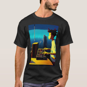 Camiseta Lo fi hip hop chillhop chill bate na estética 17