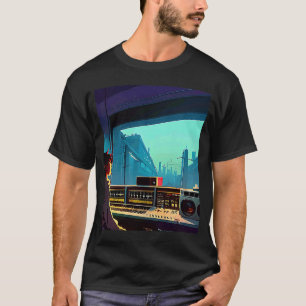 Camiseta Lo fi hip hop chillhop chill bate na estética 2