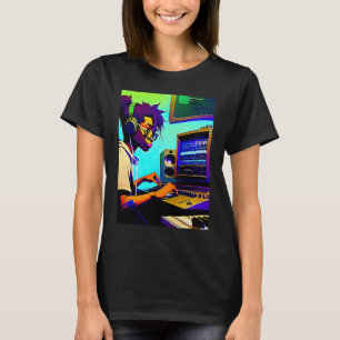 Camiseta Lo fi hip hop chillhop chill bate na estética 78