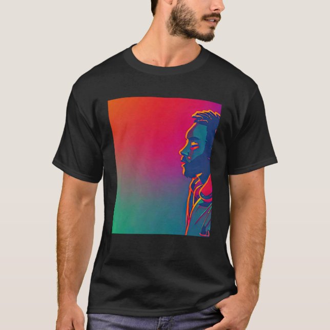 Camiseta Lo fi hip hop chillhop chill beats aesthetics  1 (Frente)
