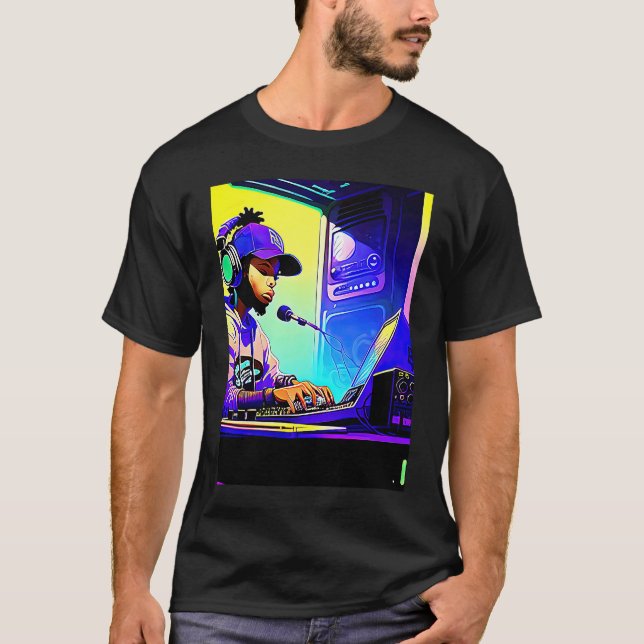 Camiseta Lo fi hip hop chillhop chill beats aesthetics  11 (Frente)