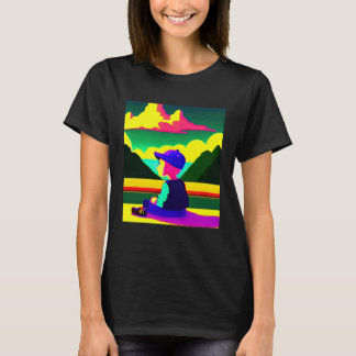 Camiseta Lo fi hip hop chillhop chill beats aesthetics 4