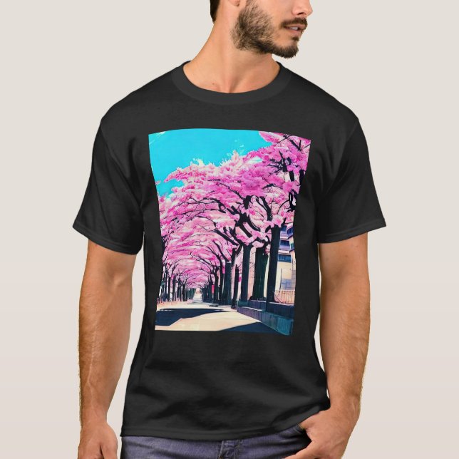 Camiseta Lo fi hip hop chillhop chill beats lofi aesthetics (Frente)