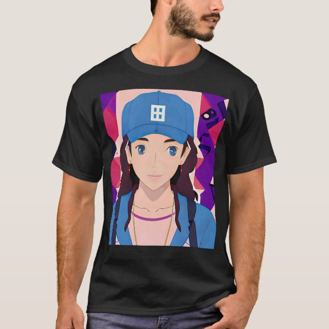 Camiseta Lo fi hip hop chillhop chill beats lofi aesthetics (Frente)