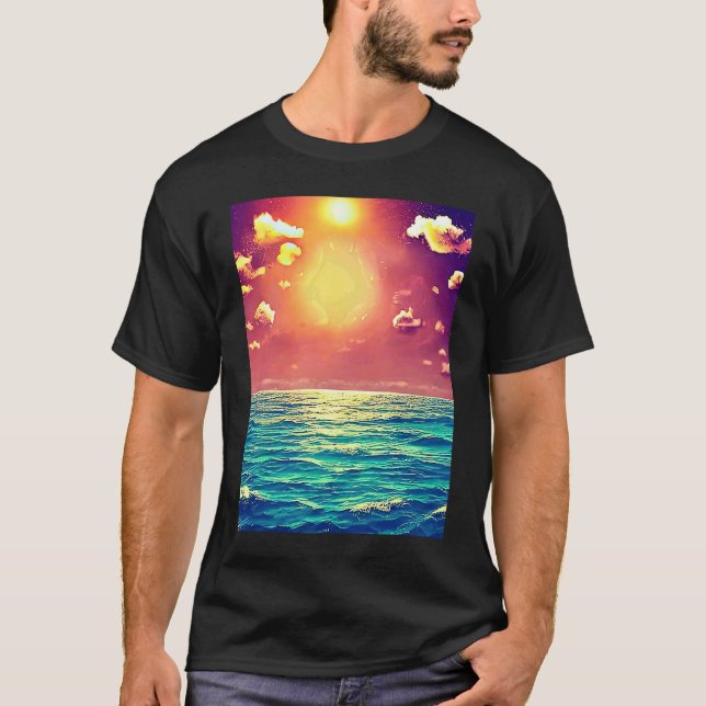 Camiseta Lo fi hip hop chillhop chill beats lofi aesthetics (Frente)